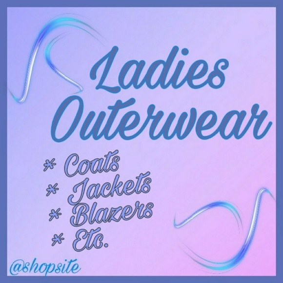 🌺 Ladies Coats, Jackets, Blazers, Hoodies, Etc. 🌺 - Picture 1 of 1
